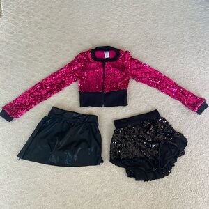 Sequin Jacket with 2 Skirts